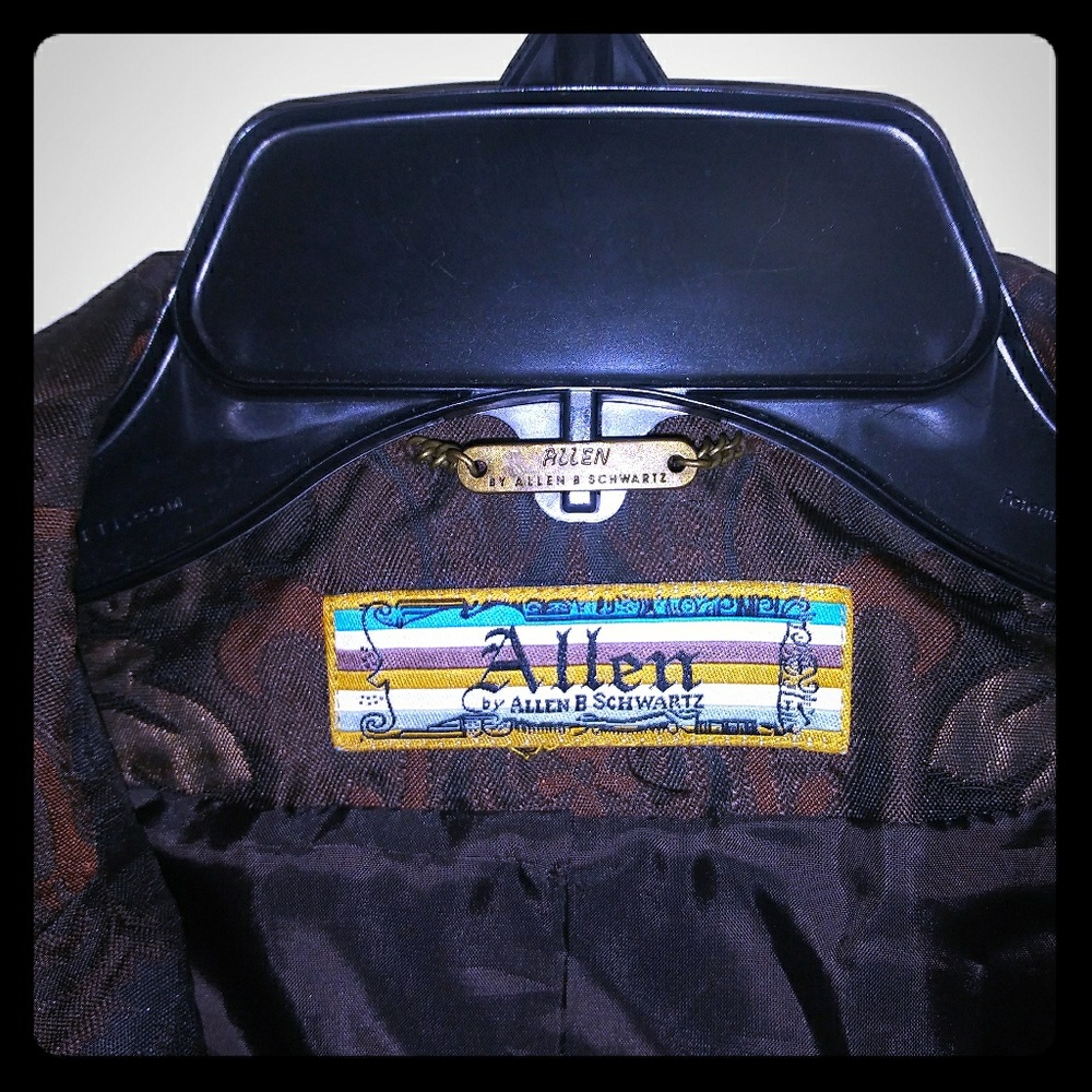 Vintage Allen By Allen Swartz crop Blazer